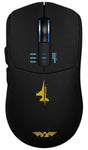 Armaggeddon Gaming Mouse Wired+2.4G+BT Rechargeable 500mAh 5B MIRAGE-V Black