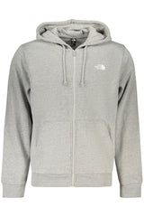 THE NORTH FACE MEN'S ZIPPED SWEATSHIRT GREY