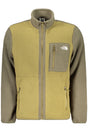 THE NORTH FACE MEN'S GREEN ZIP-UP SWEATSHIRT