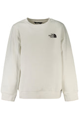 THE NORTH FACE CHILDREN'S WHITE ZIP-UP SWEATSHIRT
