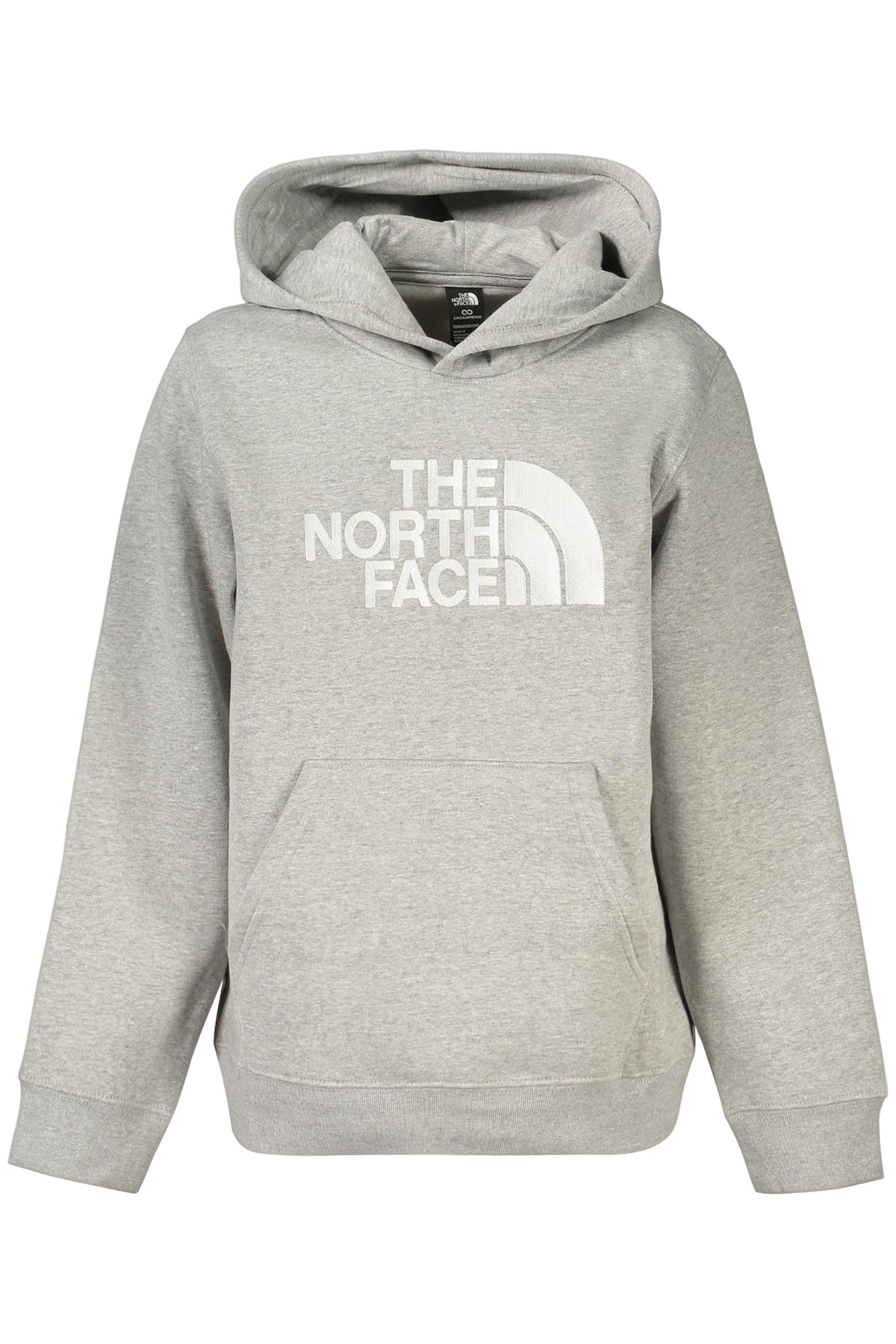 THE NORTH FACE CHILDREN'S GRAY ZIP-UP SWEATSHIRT