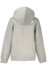 THE NORTH FACE CHILDREN'S GRAY ZIP-UP SWEATSHIRT