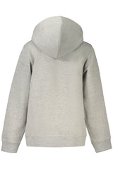 THE NORTH FACE CHILDREN'S GRAY ZIP-UP SWEATSHIRT