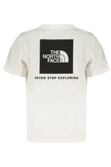 THE NORTH FACE CHILDREN'S SHORT-SLEEVE T-SHIRT WHITE