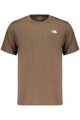 THE NORTH FACE MEN'S SHORT-SLEEVE T-SHIRT BROWN