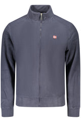 THE NORTH STONE MEN'S BLUE ZIP-UP SWEATSHIRT