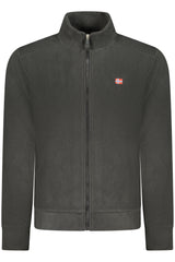 THE NORTH STONE MEN'S BLACK ZIP-UP SWEATSHIRT