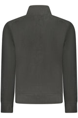 THE NORTH STONE MEN'S BLACK ZIP-UP SWEATSHIRT