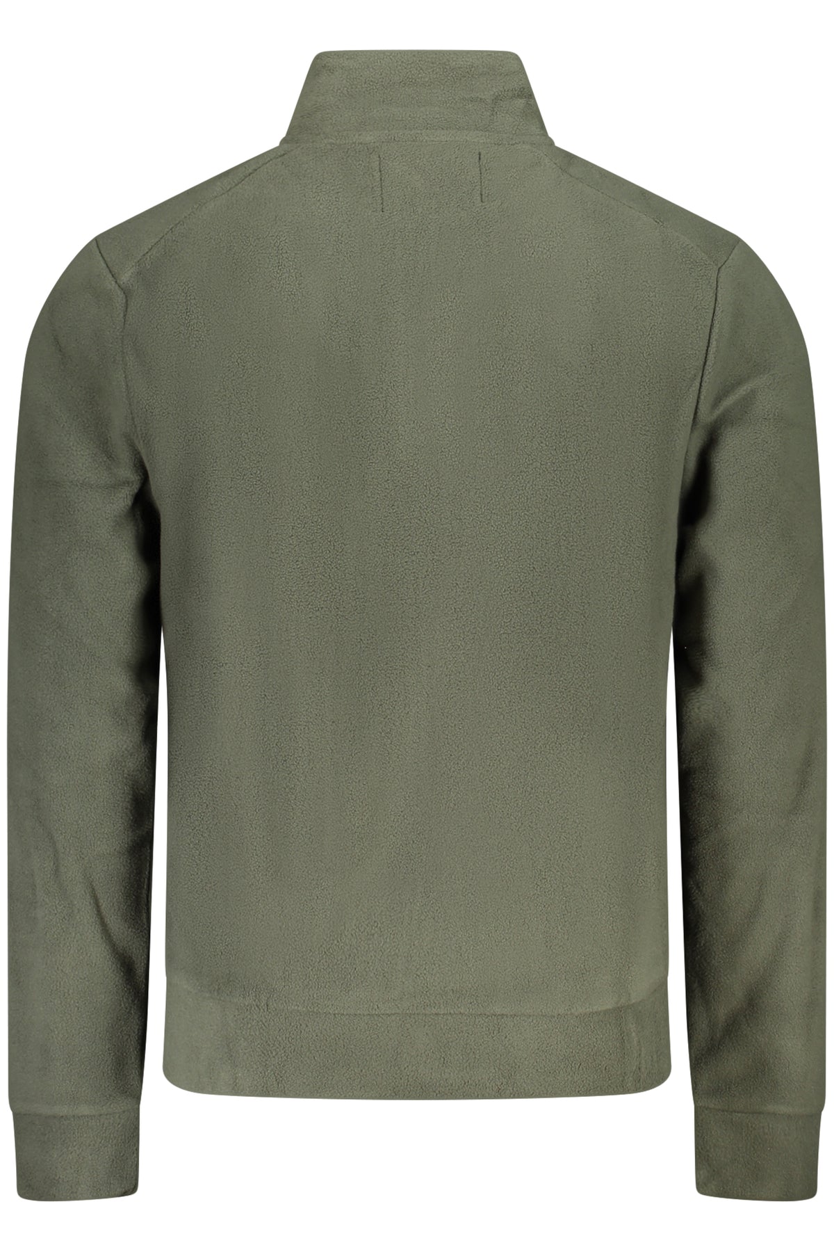 THE NORTH STONE MEN'S GREEN ZIP-UP SWEATSHIRT