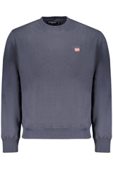 THE NORTH STONE MEN'S BLUE ZIP-UP SWEATSHIRT
