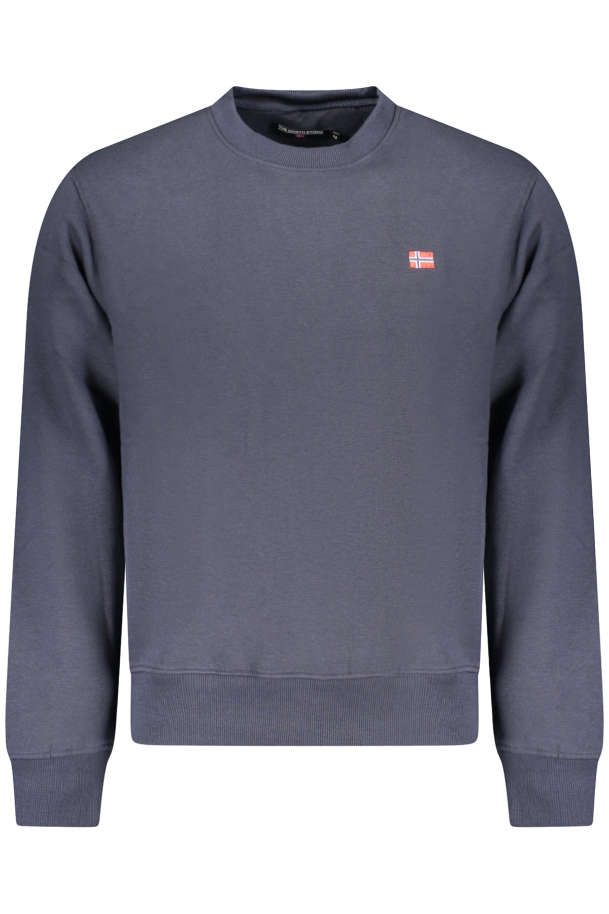 THE NORTH STONE MEN'S BLUE ZIP-UP SWEATSHIRT