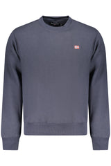 THE NORTH STONE MEN'S BLUE ZIP-UP SWEATSHIRT