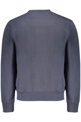 THE NORTH STONE MEN'S BLUE ZIP-UP SWEATSHIRT