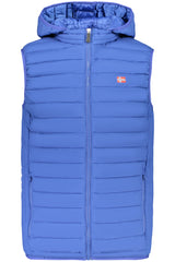 THE NORTH STONE MEN'S BLUE SLEEVELESS JACKET