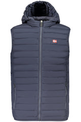 THE NORTH STONE MEN'S BLUE SLEEVELESS JACKET