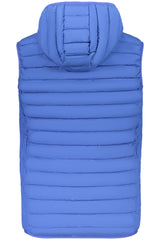 THE NORTH STONE MEN'S BLUE SLEEVELESS JACKET