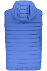 THE NORTH STONE MEN'S BLUE SLEEVELESS JACKET