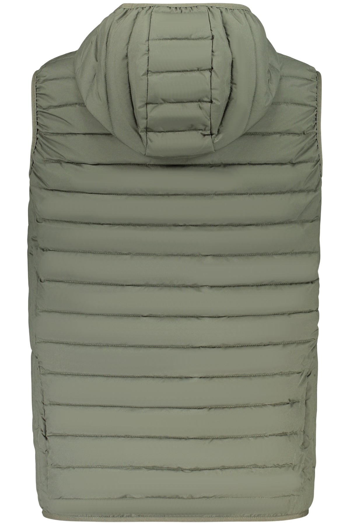THE NORTH STONE MEN'S GREEN SLEEVELESS JACKET