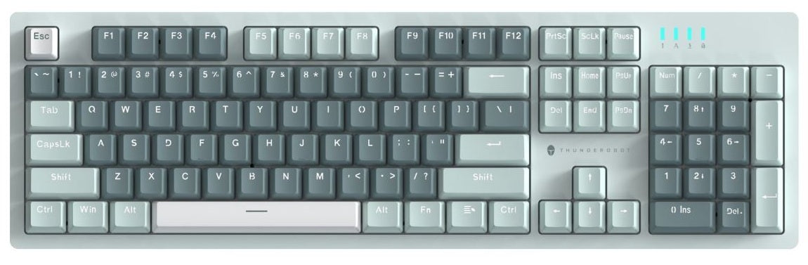 Thunderobot K104 Gaming Mechanical Keyboard 104 Red Switch Keys