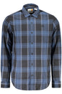 TIMBERLAND MEN'S LONG-SLEEVED SHIRT, BLUE