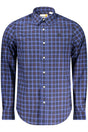 TIMBERLAND MEN'S LONG-SLEEVED SHIRT, BLUE