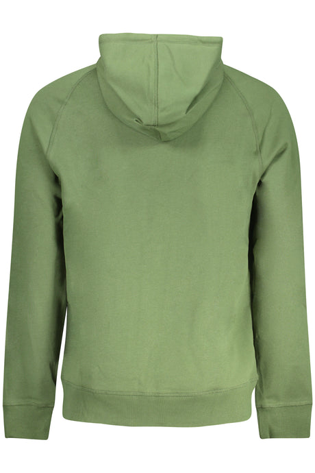 TIMBERLAND MEN'S ZIP-UP SWEATSHIRT GREEN