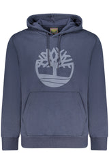 TIMBERLAND MEN'S BLUE ZIP-UP SWEATSHIRT