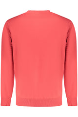 TIMBERLAND MEN'S RED ZIP-UP SWEATSHIRT