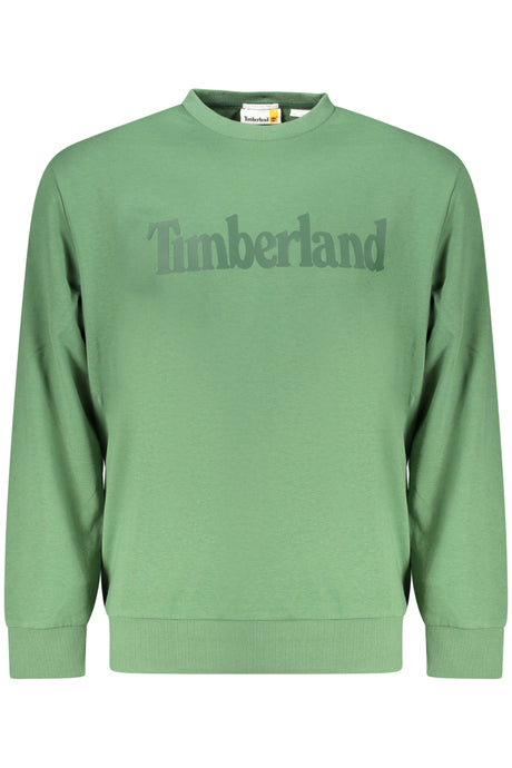 TIMBERLAND MEN'S ZIP-UP SWEATSHIRT GREEN