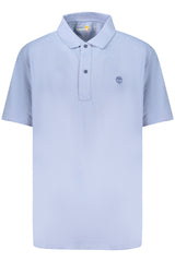 TIMBERLAND MEN'S SHORT-SLEEVE POLO SHIRT, BLUE
