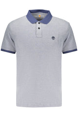 TIMBERLAND MEN'S SHORT-SLEEVE POLO SHIRT, BLUE