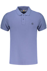TIMBERLAND MEN'S SHORT-SLEEVE POLO SHIRT, BLUE
