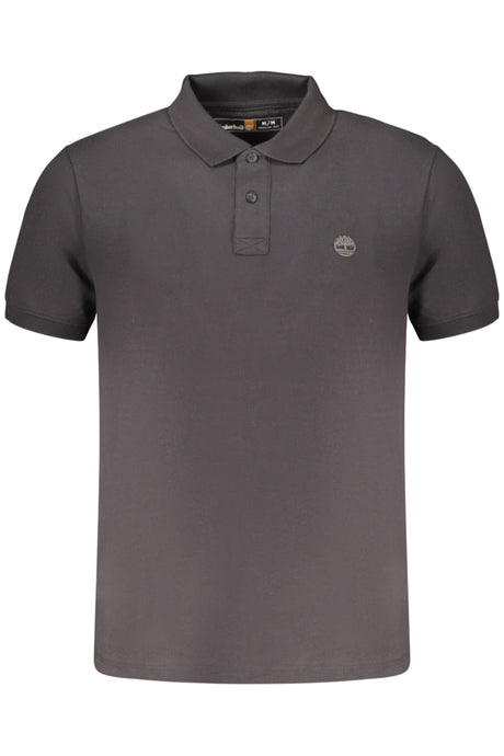 TIMBERLAND MEN'S SHORT-SLEEVE POLO SHIRT BLACK