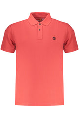 TIMBERLAND MEN'S SHORT-SLEEVE POLO SHIRT, RED