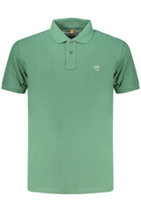 TIMBERLAND MEN'S SHORT-SLEEVE POLO SHIRT GREEN