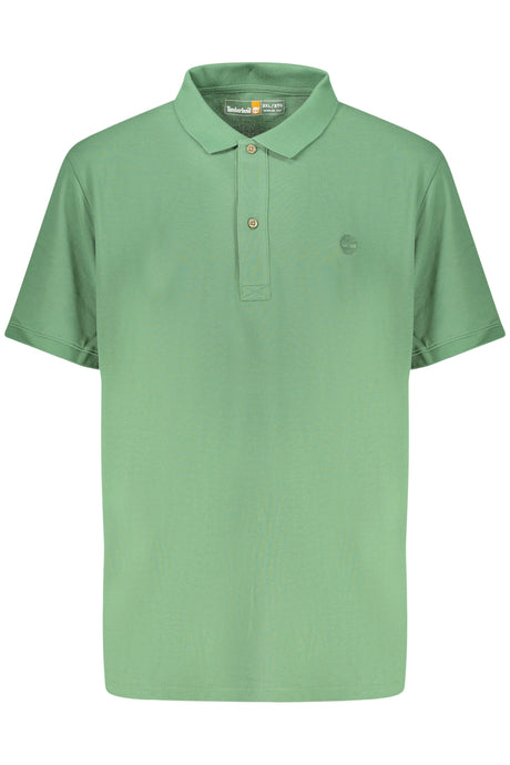 TIMBERLAND MEN'S SHORT-SLEEVE POLO SHIRT GREEN