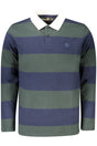 TIMBERLAND MEN'S LONG-SLEEVE POLO SHIRT, GREEN