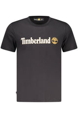 TIMBERLAND MEN'S SHORT-SLEEVE T-SHIRT BLACK