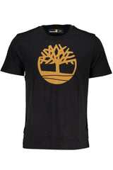 TIMBERLAND MEN'S SHORT SLEEVE T-SHIRT BLACK