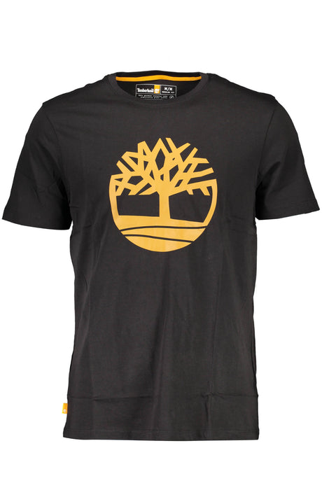 TIMBERLAND MEN'S SHORT SLEEVE T-SHIRT BLACK