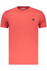 TIMBERLAND MEN'S SHORT-SLEEVE T-SHIRT RED
