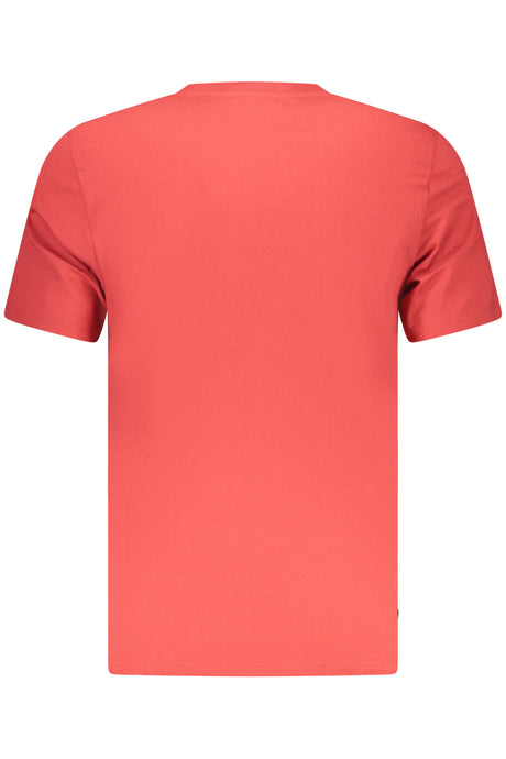 TIMBERLAND MEN'S SHORT-SLEEVE T-SHIRT RED