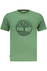 TIMBERLAND MEN'S SHORT-SLEEVE T-SHIRT GREEN