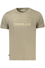 TIMBERLAND MEN'S SHORT-SLEEVE T-SHIRT GREEN