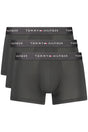 TOMMY HILFIGER MEN'S BLACK BOXER
