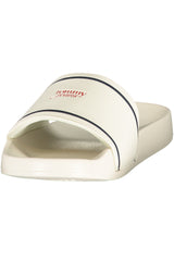 TOMMY HILFIGER WOMEN'S WHITE SLIPPER FOOTWEAR
