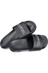 TOMMY HILFIGER MEN'S BLUE SLIPPER FOOTWEAR