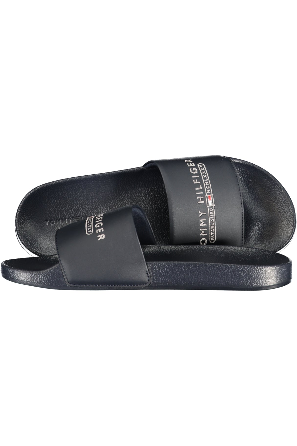 TOMMY HILFIGER MEN'S BLUE SLIPPER FOOTWEAR