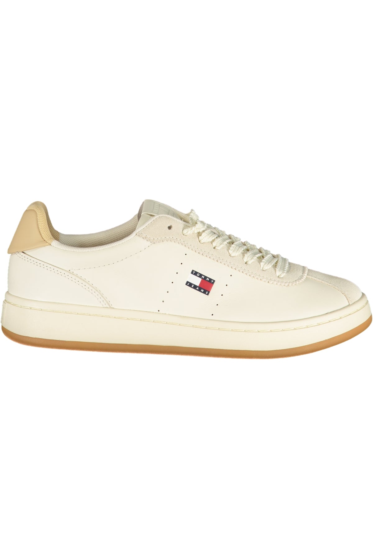 TOMMY HILFIGER WOMEN'S BEIGE SPORTS SHOES