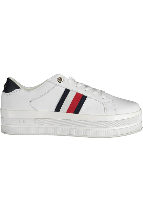 TOMMY HILFIGER WOMEN'S WHITE SPORTS SHOES